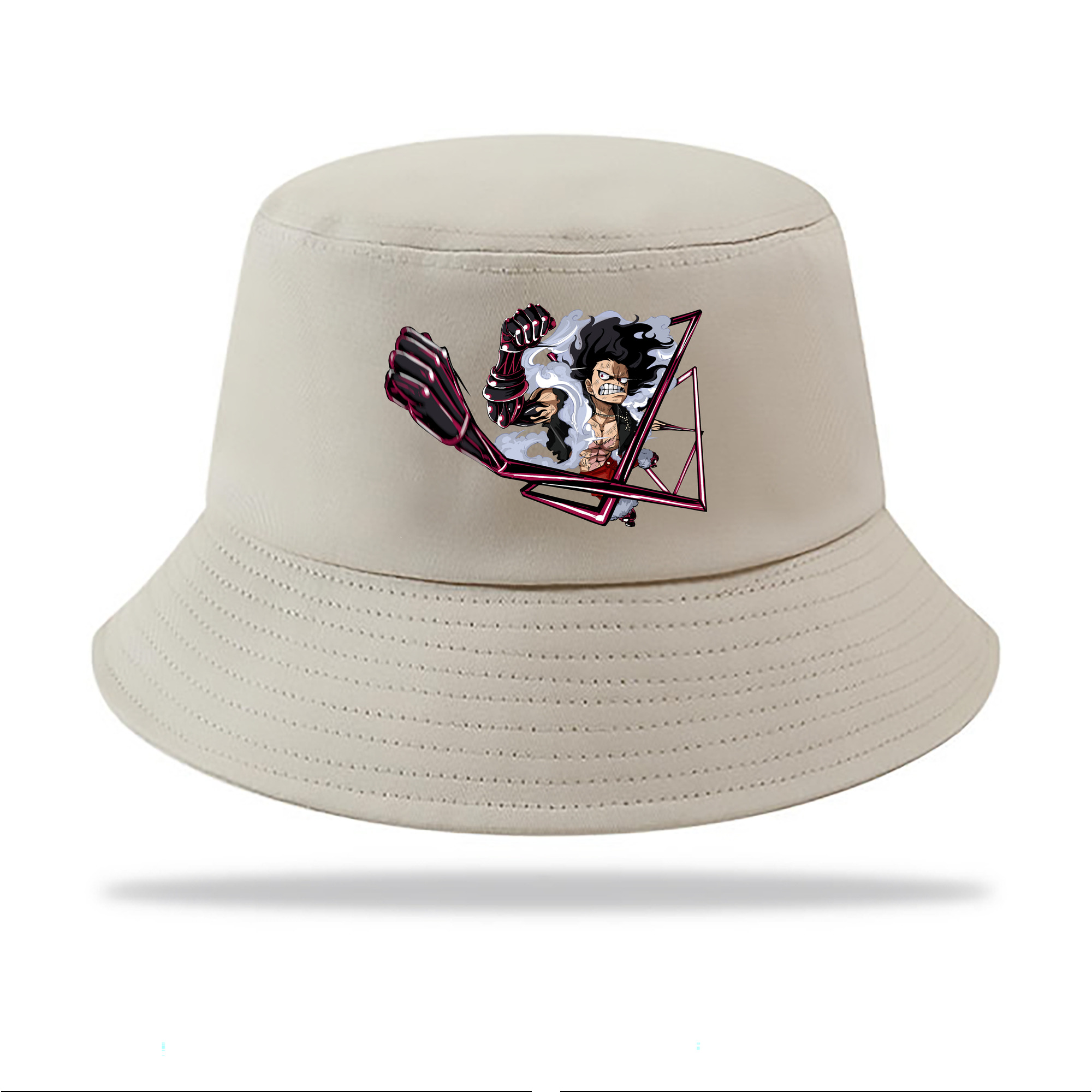 ワンピース モンキー・D・ルフィ ONE PIECE Monkey D. Luffy アウトドア日除けバケットハット